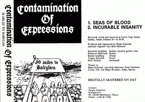 Contamination Of Expressions : 36 Miles to Babylon
